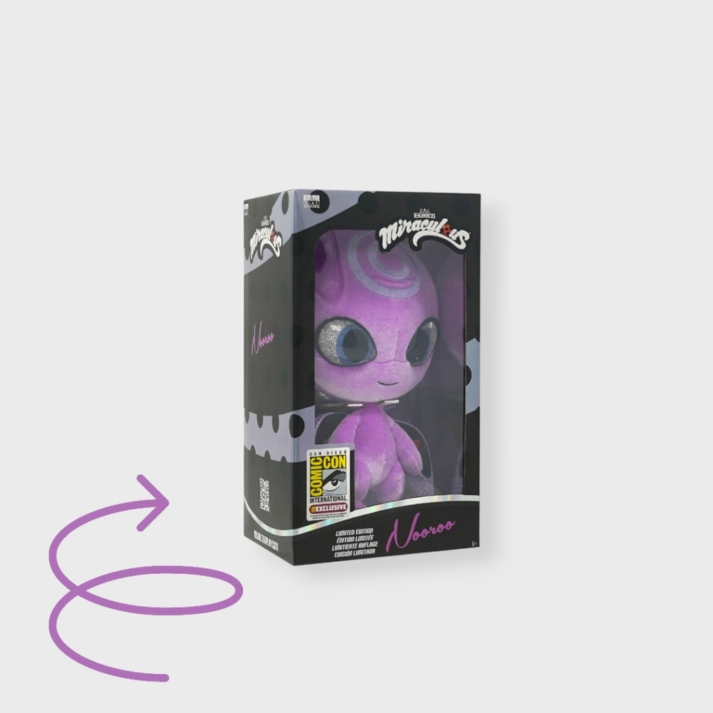 ZAG Heroez Miraculous -Nooroo -Exclusive Comic Con San Diego 2023